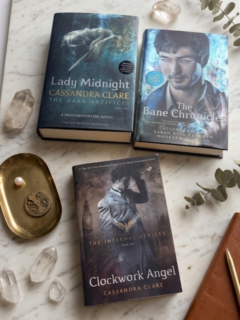 Cassandra Clare Book Lot Lady Midnight The Bane Chronicles Clockwork Angel